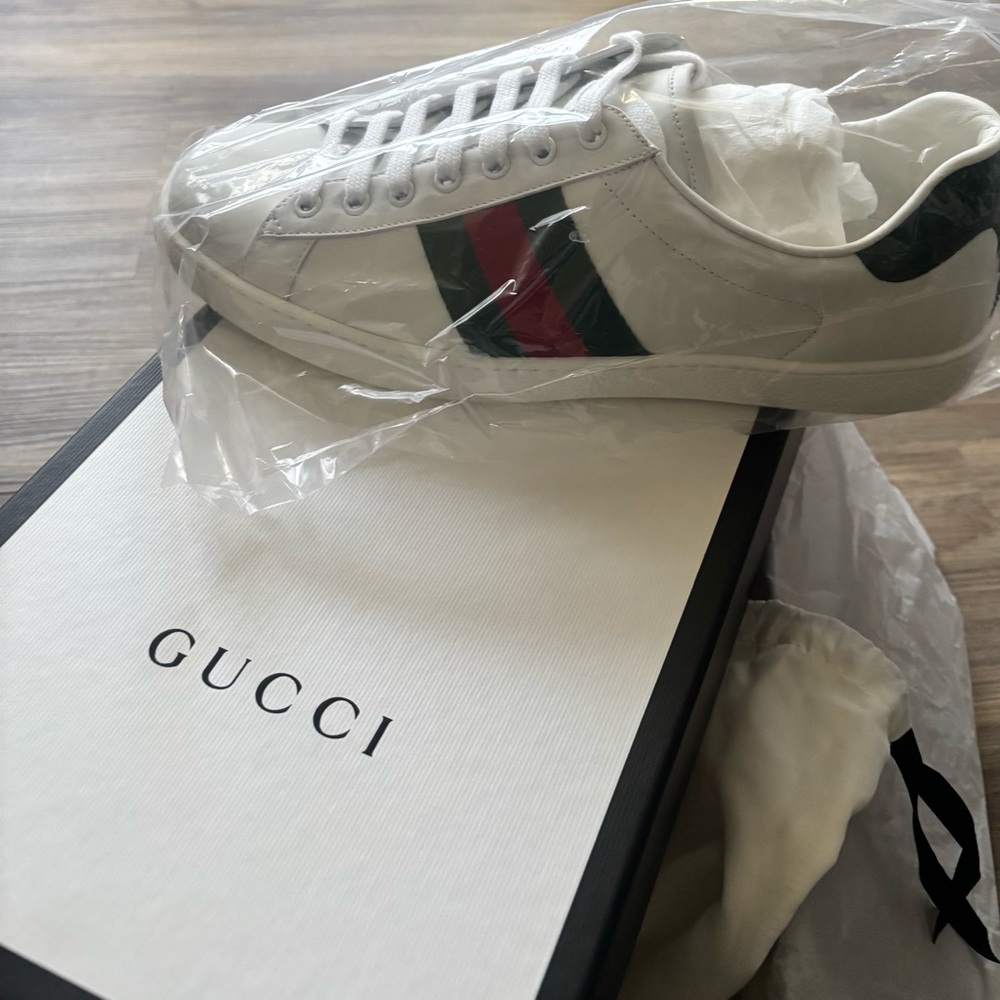 GUCCI Ace Men’s Sneakers Brand New/Never Worn - Picture 7 of 10